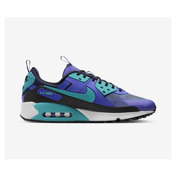 Men\'s Sz 15 Nike Air Max 90 Drift Persian Violet Dusty Cactus Black FB2877-500 main image 4